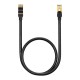 Baseus Ethernet RJ45 10Gbps 0.5m network cable - black