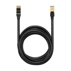 Baseus Ethernet RJ45 tinklo kabelis, 10Gbps, 20m (fekete)