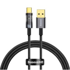 Baseus Explorer USB į USB-C laidas 100W, 1m - juodas