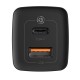 Baseus GaN2 Lite Quick Travel Charger USB+C 65W EU - Black