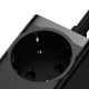 Baseus GaN3 Pro wall charger / power strip 2xUSB + 2xUSB-C + AC 100W black