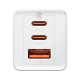 Baseus GaN5 Pro sieninis įkroviklis 2xUSB-C + USB 65W