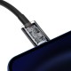 Baseus Superior series USB-C - Lightning cable 20W PD 2m - Black