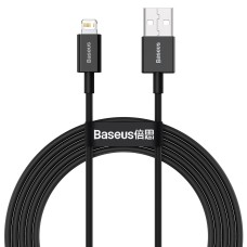 Baseus Superior Series USB - Lightning laidas 2.4A 2m - Juodas