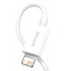 Baseus Superior Series laidas USB - Lightning 2.4A 1m - Baltas