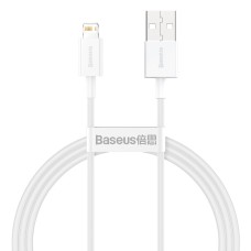 Baseus Superior Series laidas USB - Lightning 2.4A 1m - Baltas