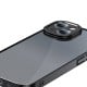 Baseus Glitter Transparent Case and Tempered Glass set for iPhone 14 Plus (black)