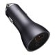 Car charger Baseus Golden Contactor Pro 2x USB-C 1x USB 65W - grey