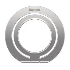 Baseus Halo Telefontartó žiedas (ezüst)