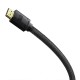 Baseus High Definition HDMI kabelis 0.5m, 8K (fekete)