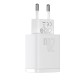 Baseus compact fast charger USB-C 20W – White