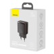 Baseus Compact Quick Charger USB-C 20W - Black