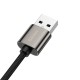 Baseus Legend Series USB – USB-C kampinis kabelis 66W 1m – Juodas
