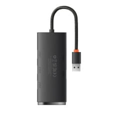 Baseus Lite series hub 4in1 USB - 4x USB 3.0 25cm - black