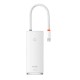 Baseus Lite Series 5in1 Hub USB-C iki 3x USB 3.0 + USB-C + HDMI (balta)