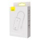 Baseus Lite serijos 6 viename šakotuvas USB-C iki 2x USB 3.0 + USB-C + HDMI + SD/TF (juodas)