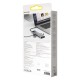 Splitter 11in1 Baseus Metal Gleam Series USB-C to 3x USB 3.0 + 2x HDMI + USB-C PD + Ethernet RJ45 + microSD/SD + VGA + AUX
