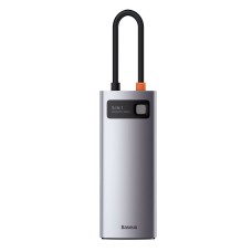 Baseus Metal Gleam serijos 5in1 stebulė, nuo USB-C iki 3x USB 3.0 + HDMI + USB-C PD