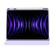 Baseus Minimalist serijos IPad PRO 12.9 magnetinis apsauginis dėklas (violetinė)