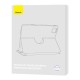 Baseus Minimalist serijos IPad PRO 12.9 magnetinis apsauginis dėklas (violetinė)