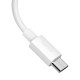 Baseus Simple Wisdom Data kabelių rinkinys USB Micro 2.1a (2vnt) 1.5m - Baltas