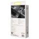 Baseus Share Together car charger with extension cable 2xUSB - 2xUSB-C 120W - Gray