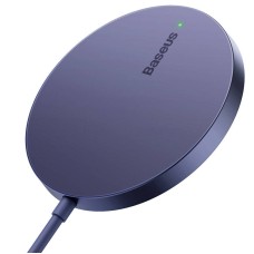 Baseus Simple Mini3 Magnetic Wireless Charger 15W (Dusty purple)