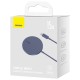 Baseus Simple Mini3 Magnetic Wireless Charger 15W (Dusty purple)