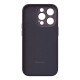 Baseus Liquid Silica Gel Case for iPhone 14 Pro (Elderberry)+ tempered glass + cleaning kit