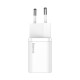 Baseus Super Si Quick Charger 1C 25W with USB-C cable for USB-C 1m - White