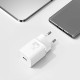 Baseus Super Si Quick Charger 1C 25W with USB-C cable for USB-C 1m - White