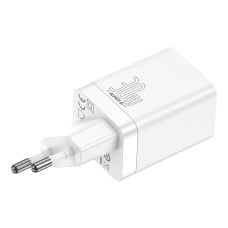 Baseus Super Si Pro charger USB + USB-C 30W - White