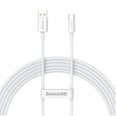 Baseus Superior serijos kabelis iš USB į USB-C, 65 W, PD, 2 m (baltas)