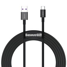 Baseus Superior serijos kabelis USB - USB-C 66W 2m juodas