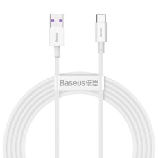 Baseus Superior serijos kabelis USB-C 66W 2m - Baltas