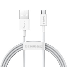 Baseus Superior Series USB - Micro USB kabelis 2A 1m - Baltas
