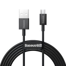 Baseus Superior Series USB – Micro USB kabelis 2A 2m – Juodas