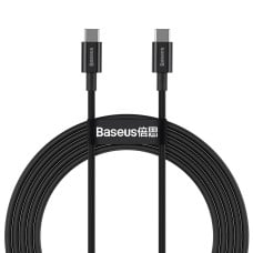 Baseus Superior serijos USB-C - USB-C kabelis 100W 2m juodas