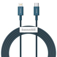 Baseus Superior serijos USB-C kabelis skirtas iPhone 20W PD 2m - Mėlynas