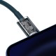 Baseus Superior serijos USB-C kabelis skirtas iPhone 20W PD 2m - Mėlynas
