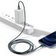 Baseus Superior serijos USB-C kabelis skirtas iPhone 20W PD 2m - Mėlynas