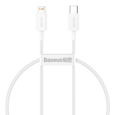 Baseus Superior Series Cable USB-C to Lightning, 20W, PD, 0.25m - white