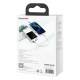 Baseus Superior serijos laidas USB-C į Lightning, 20W, PD, 0.25m - baltas