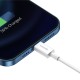 Baseus Superior serijos USB - Lightning laidas 2.4A 2m - Baltas