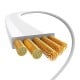 Baseus USB-C į USB-C 100 W įkrovimo laidas (baltas) Bayern Edition