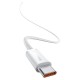 Baseus USB-C - USB-C cable 100W 2m white