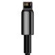 Baseus Tungsten Gold Cable USB to iP 2.4A 2m - Black
