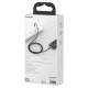 Baseus Tungsten Gold Cable USB to iP 2.4A 2m - Black