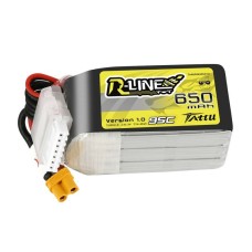 Akumuliatorius Tattu R-linija 650mAh 22.2V 95C 6S1P XT30U-F