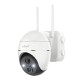 Belaidė 3MP WiFi lauko kamera ieGeek ZS-GX1S balta 5200mAh